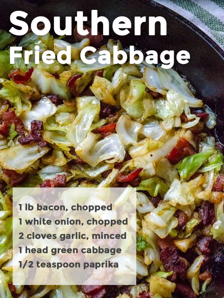 Southern Fried Cabbage – Page 2 – 99easyrecipes