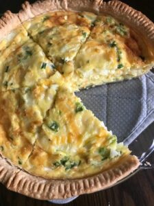 Three Cheese Quiche – 99easyrecipes