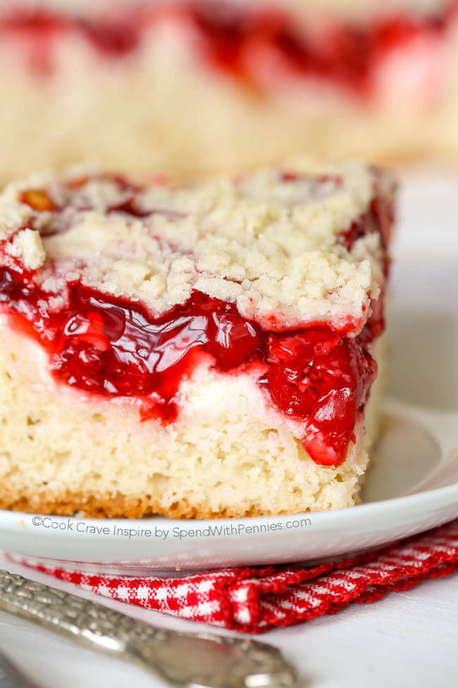 Cherry Cheese Coffee Cake – 99easyrecipes