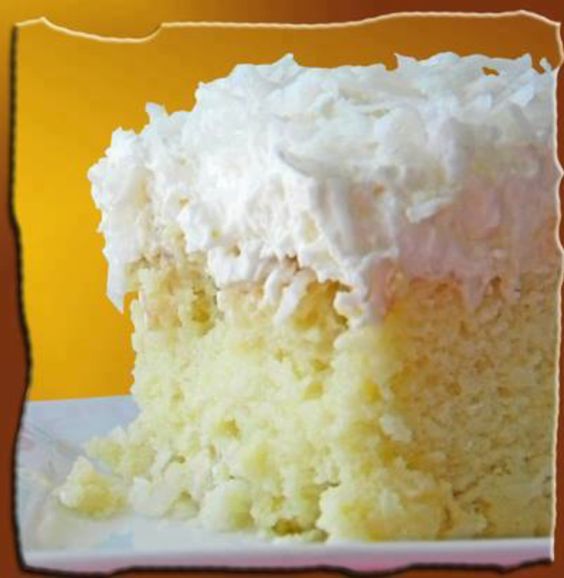 Hawaiian Wedding Cake with Whipped Cream-Cream Cheese Frosting ...