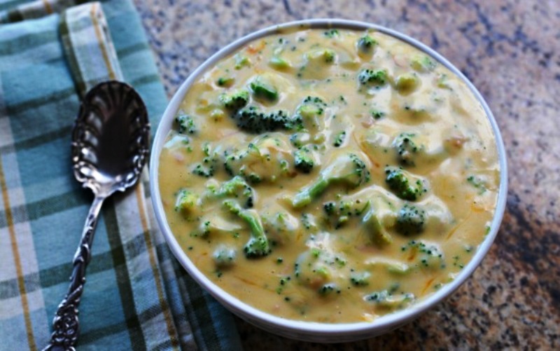 Quick & Easy 4 Ingredient Broccoli Cheese Soup – 99easyrecipes