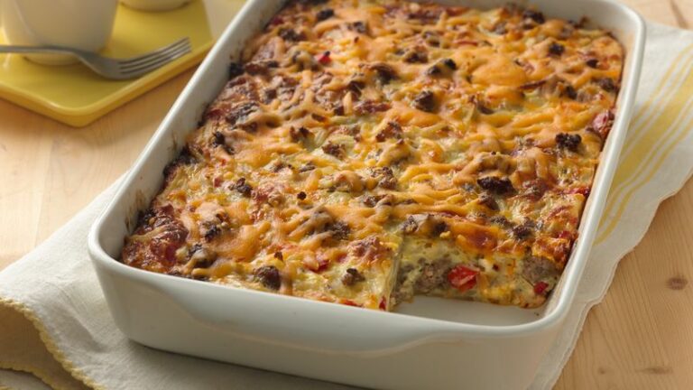 Impossibly Easy Breakfast Bake (Crowd Size) – 99easyrecipes