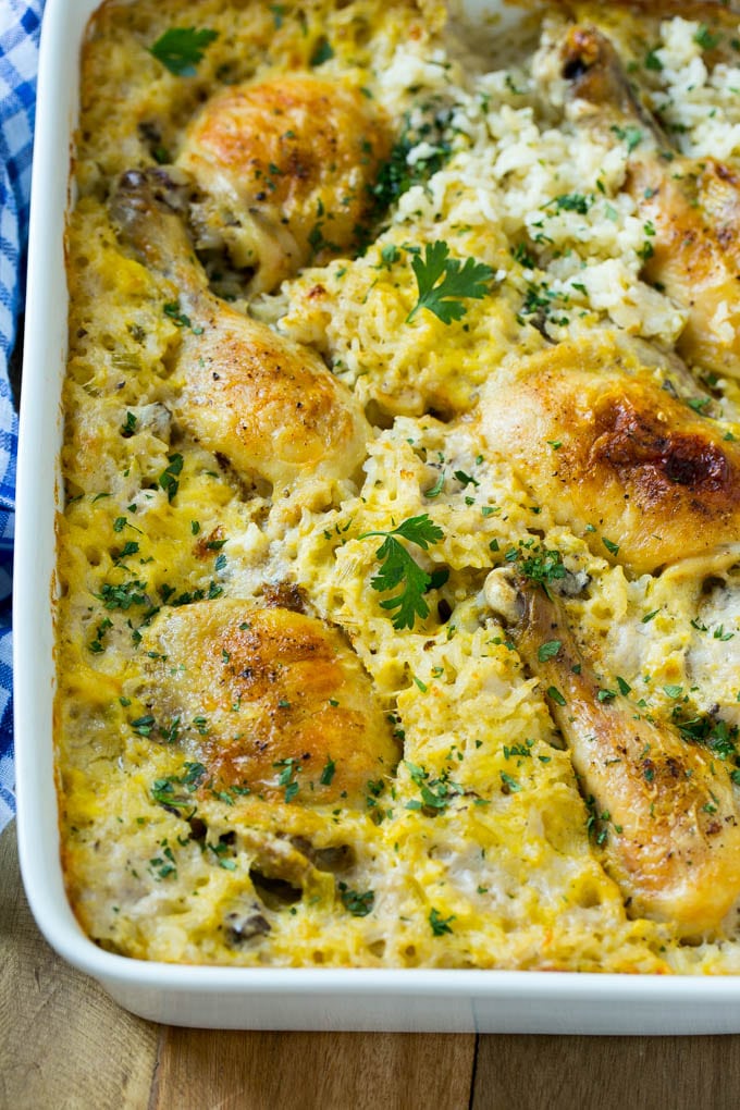 Delicious Chicken and Rice Casserole – 99easyrecipes