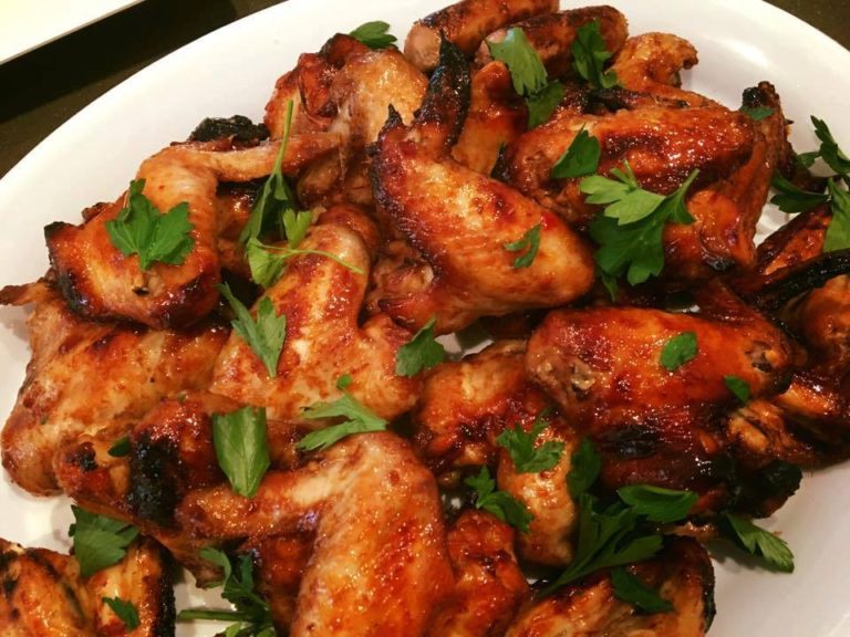 Caramelized Baked Chicken Legs or Wings 99easyrecipes