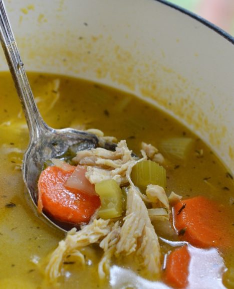 Easy Chicken Soup Recipe with Lemon and Pepper – 99easyrecipes