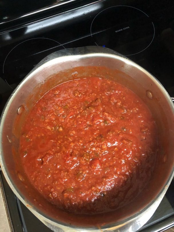Old World Italian Spaghetti Sauce Recipe 1 608x811 