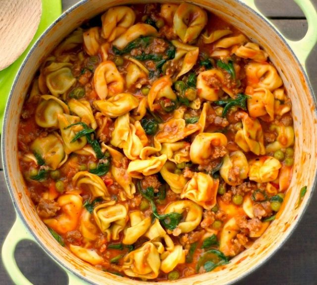 One Pot Sausage Tortellini – Page 2 – 99easyrecipes