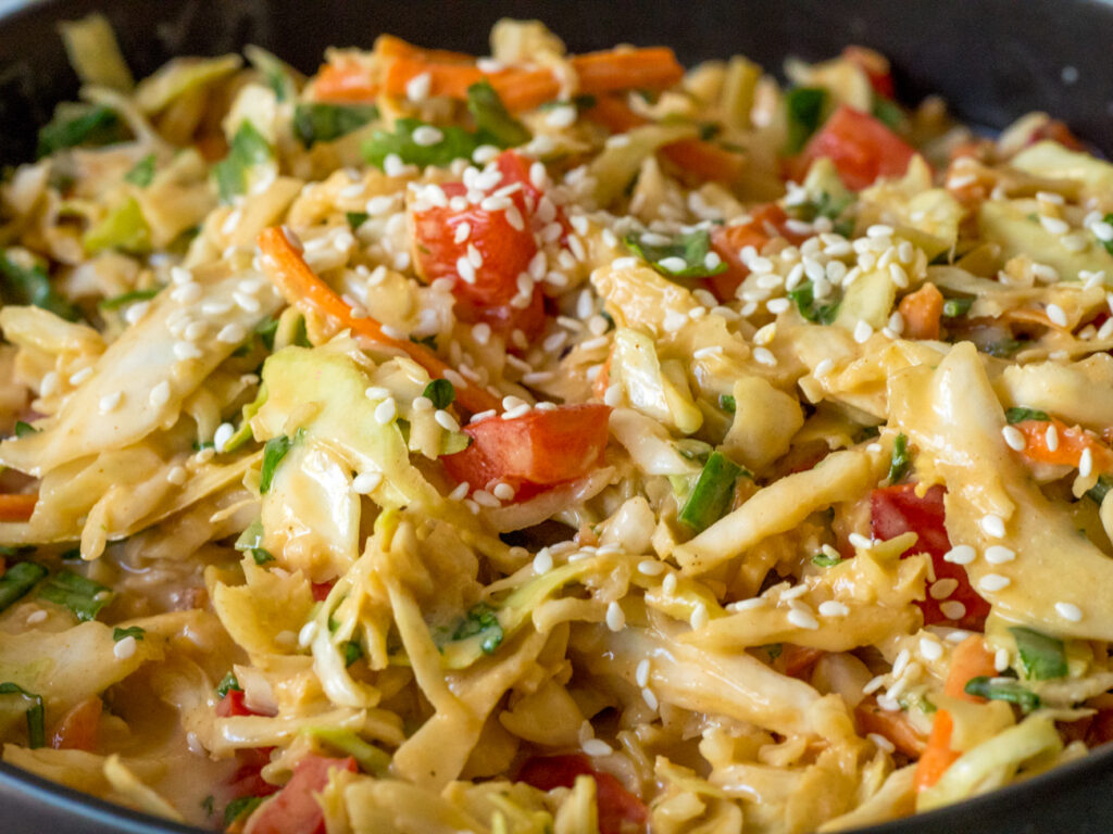 Thai Peanut Coleslaw 99easyrecipes