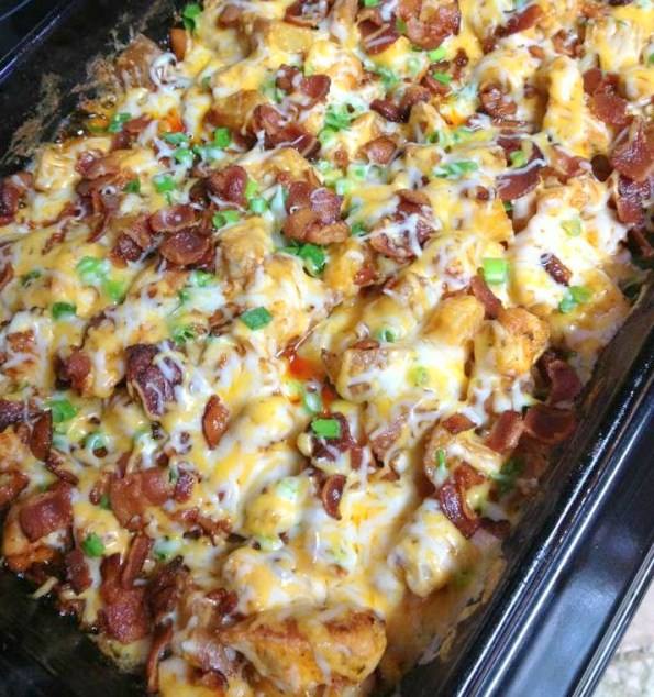 LOADED CHICKEN AND POTATOES – 99easyrecipes