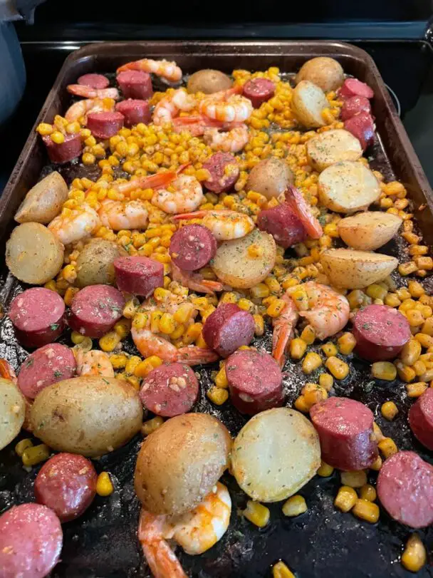 Sheet Pan Shrimp Boil – 99easyrecipes