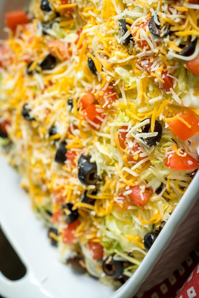 Cheesy Taco Casserole 99easyrecipes