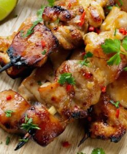 Thai Coconut Chili Chicken Skewers Easyrecipes