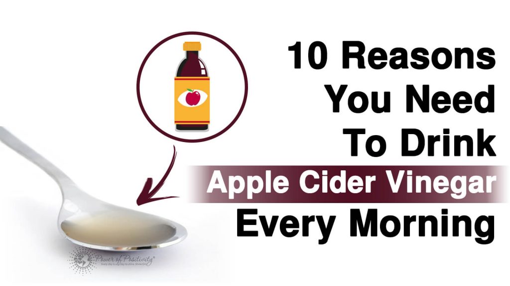 Why You Need To Drink Apple Cider Vinegar Every Morning, According to