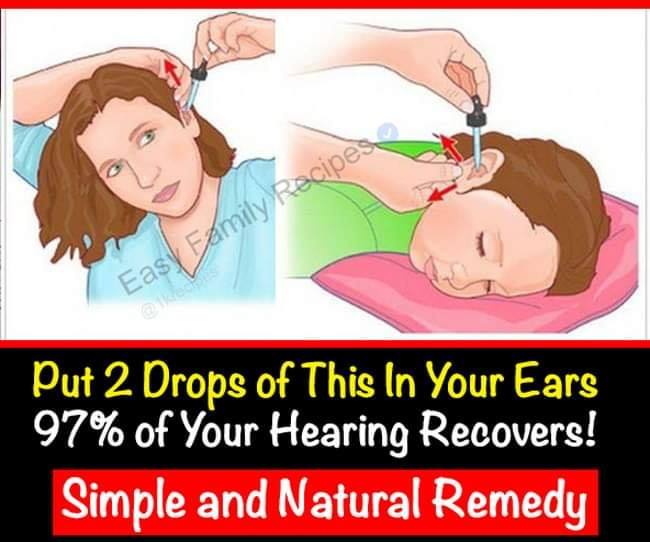2 DROPS OF THIS IN YOUR EARS AND 97% OF YOUR HEARING RECOVERS! EVEN OLD PEOPLE FROM 80 TO 90 ARE DRIVEN CRAZY BY THIS SIMPLE AND NATURAL REMEDY! 2024 | TIPS