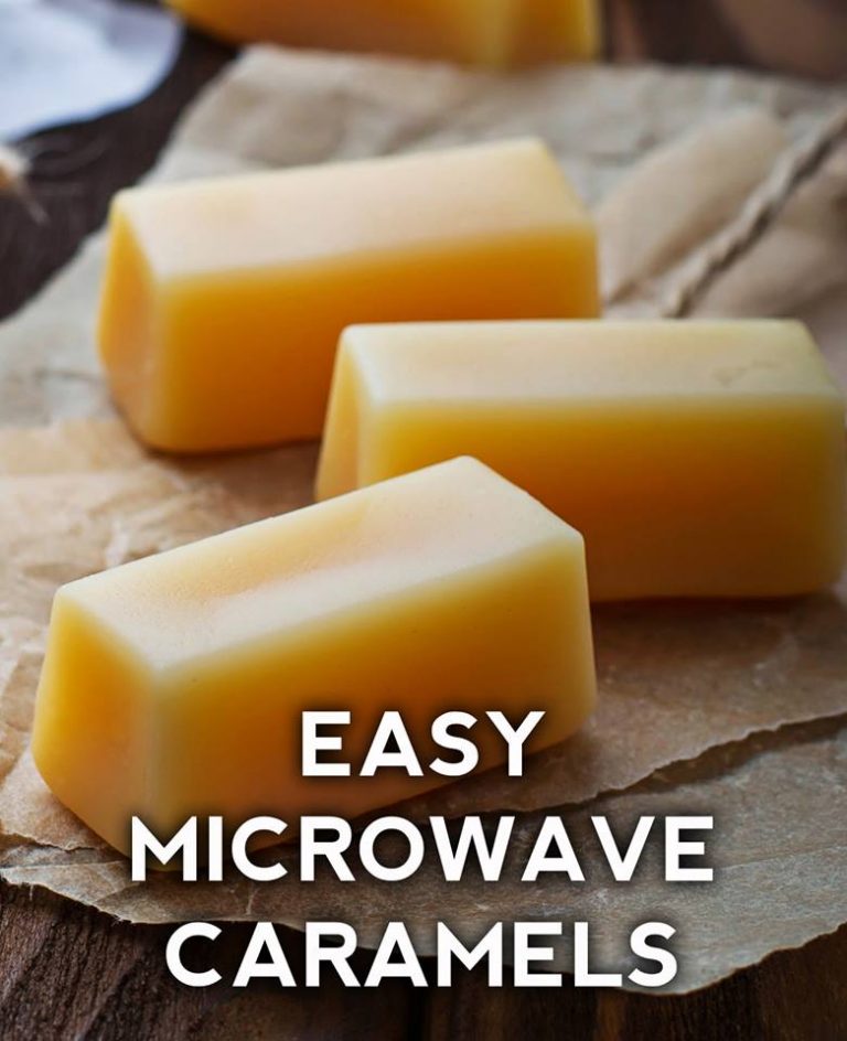 Easy Microwave Caramels 99easyrecipes