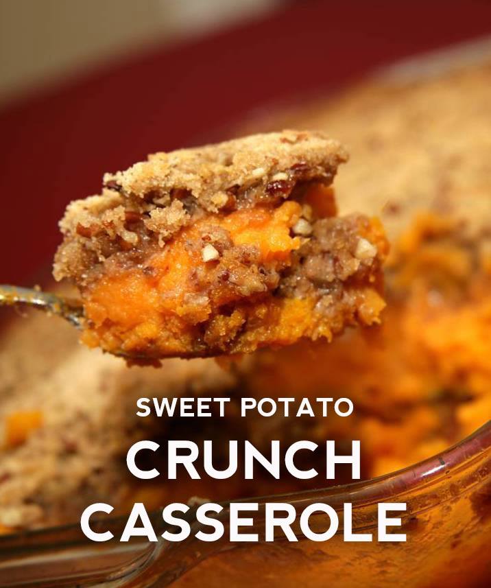 Sweet Potato Crunch Casserole – 99easyrecipes