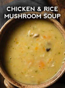 Chicken Rice And Mushroom Soup – 99easyrecipes