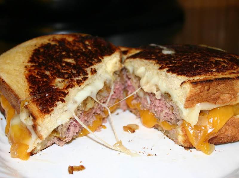 Grilled Cheese Burgers! 99easyrecipes