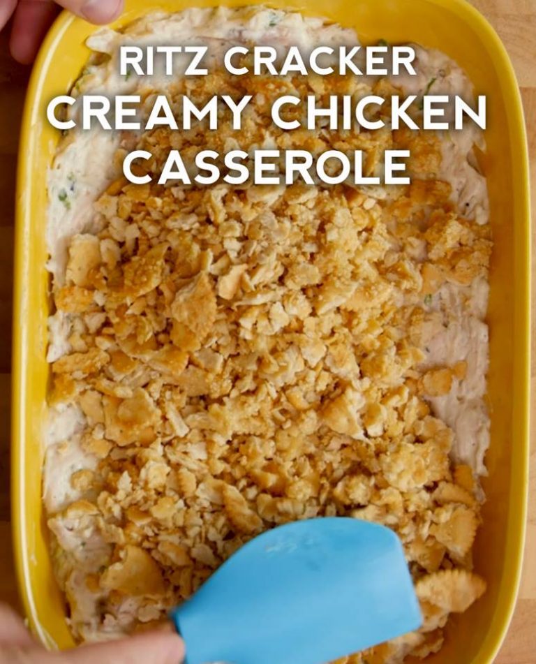 Creamy And Golden Ritz Chicken Casserole – 99easyrecipes