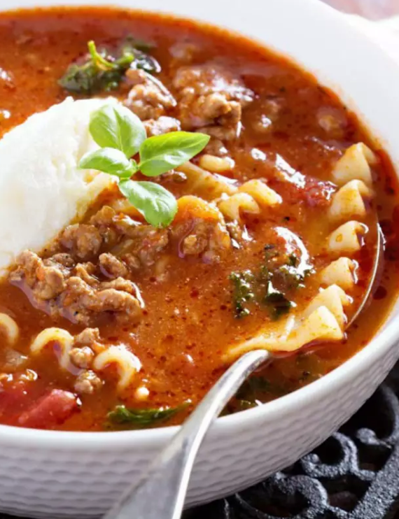 Hearty Lasagna Soup – 99easyrecipes