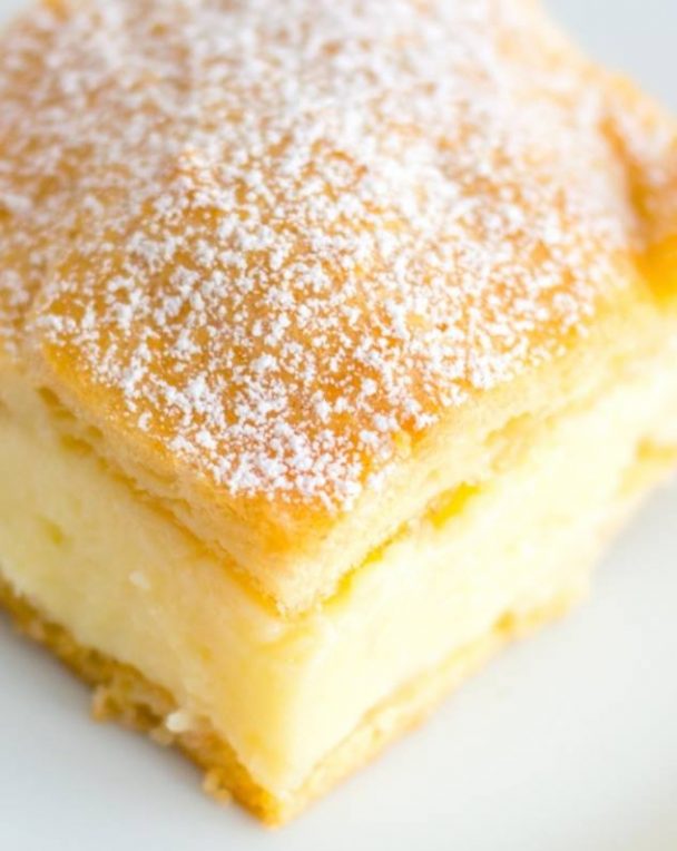 Polish Vanilla Custard Cream Squares – 99easyrecipes