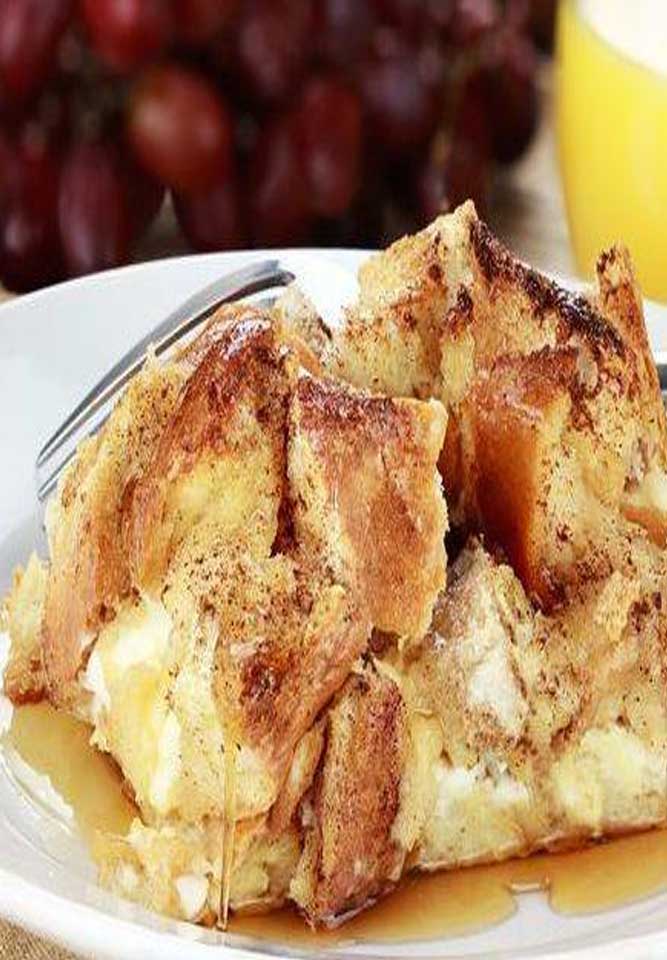 Scrumptious Breakfast Casserole: Cinnamon French Toast And ...