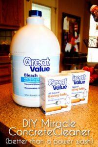 diy cement cleaner