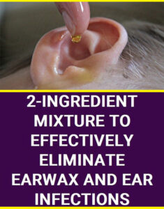 THESE TWO INGREDIENTS CAN ELIMINATE EARWAX AND EAR INFECTIONS ...