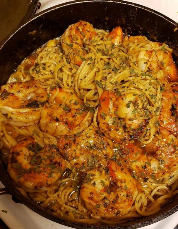 Cajun Shrimp Scampi Recipe Easyrecipes