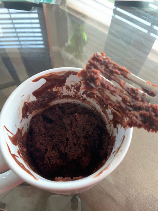 3 Ingredient Nutella Mug Cake Recipe 99easyrecipes 