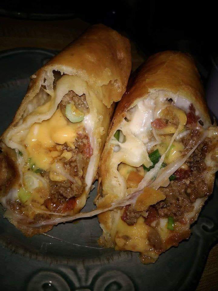 Beef and Cheese Chimichanga – 99easyrecipes