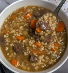 BEST EVER BEEF AND BARLEY SOUP – Page 2 – 99easyrecipes