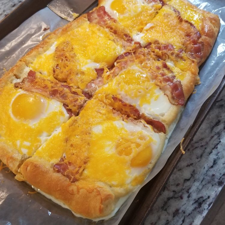 Crescent Breakfast Tart 99easyrecipes