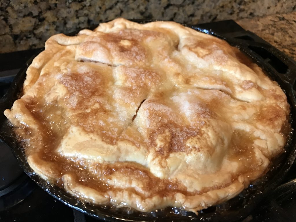 Grandma’s Iron Skillet Apple Pie – 99easyrecipes