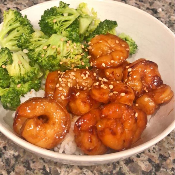 Honey Garlic Shrimp Stir-Fry – 99easyrecipes