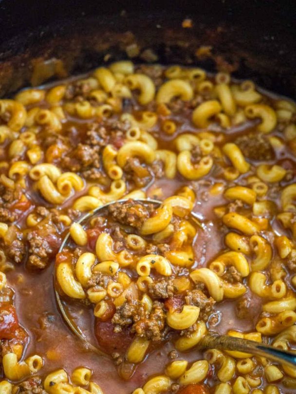 Beef Macaroni Soup – 99easyrecipes