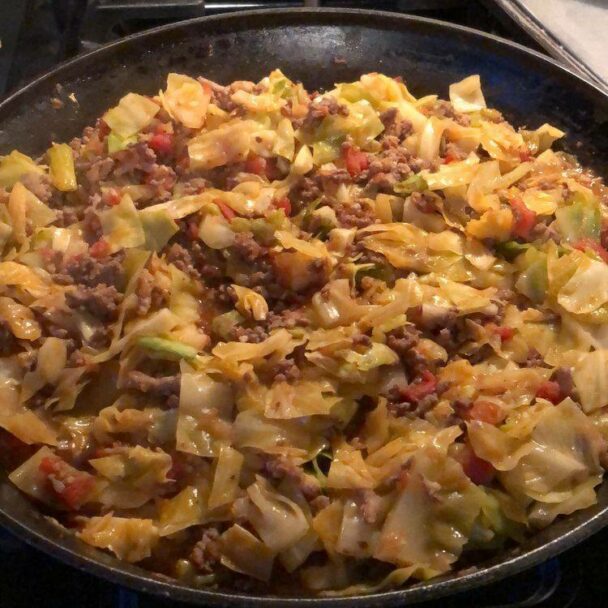 Ground Beef and Chopped Cabbage – 99easyrecipes