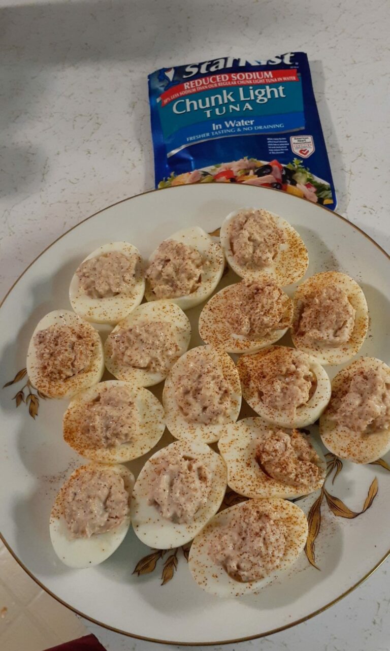 Tuna eggs 99easyrecipes