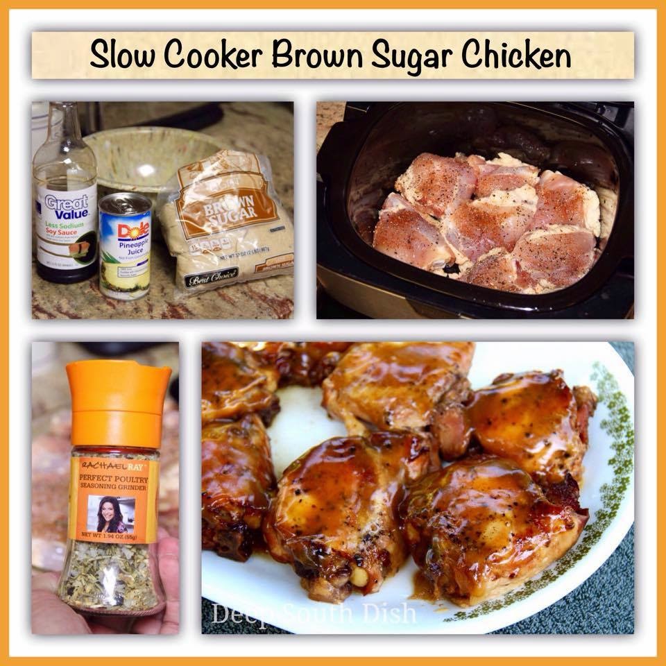 SLOW COOKER BROWN SUGAR CHICKEN – 99easyrecipes