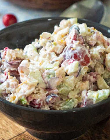 Cranberry Waldorf Salad – 99easyrecipes