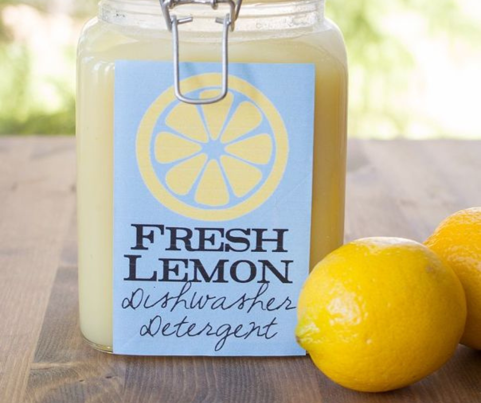 Fresh Lemon Homemade Dishwasher Detergent 99easyrecipes