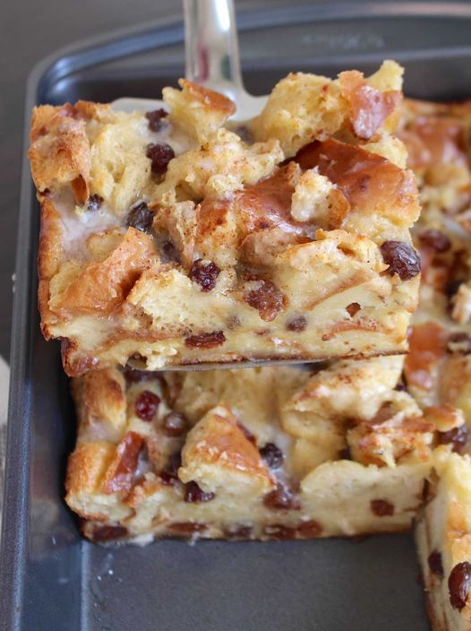 Cinnamon Raisin Bread Pudding 99easyrecipes