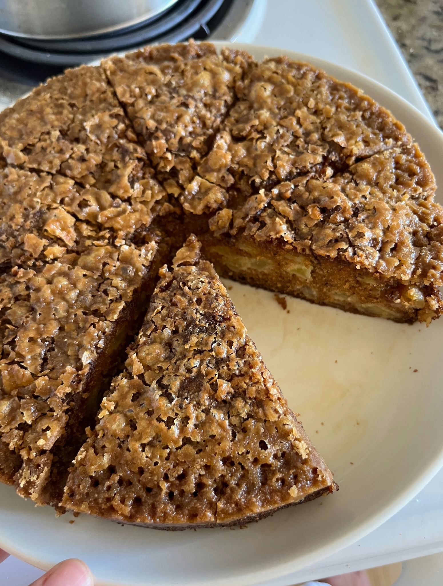 Swedish Apple Cake 99easyrecipes