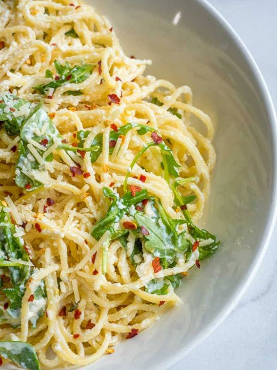 Quick Lemon Ricotta Spaghetti – 99easyrecipes