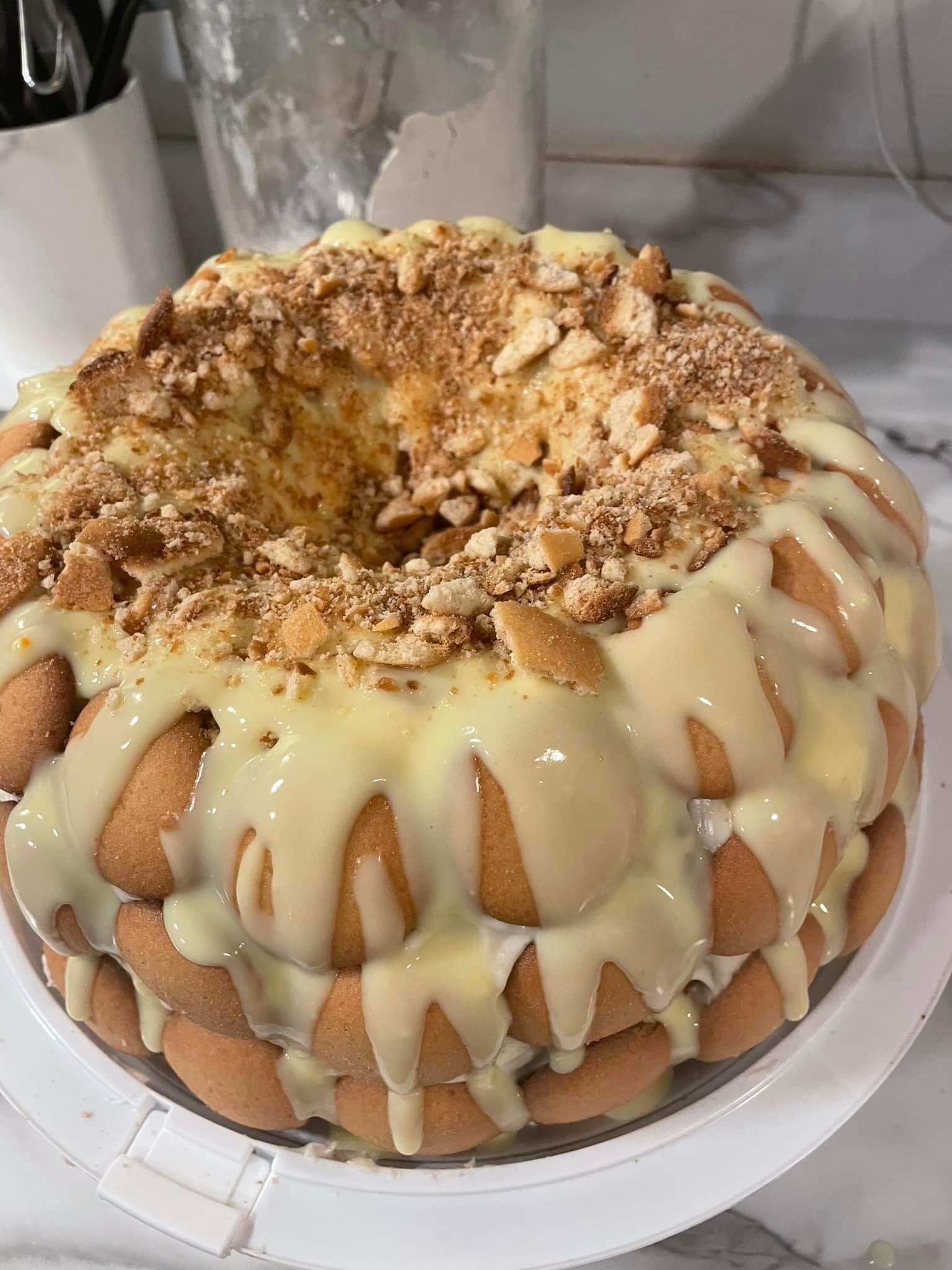 Banana Pudding Pound Cake 99easyrecipes