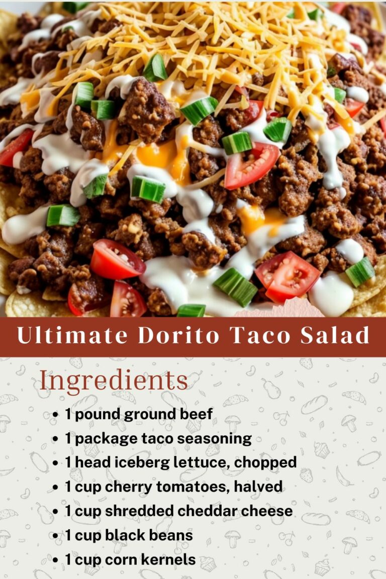 Ultimate Dorito Taco Salad – 99easyrecipes