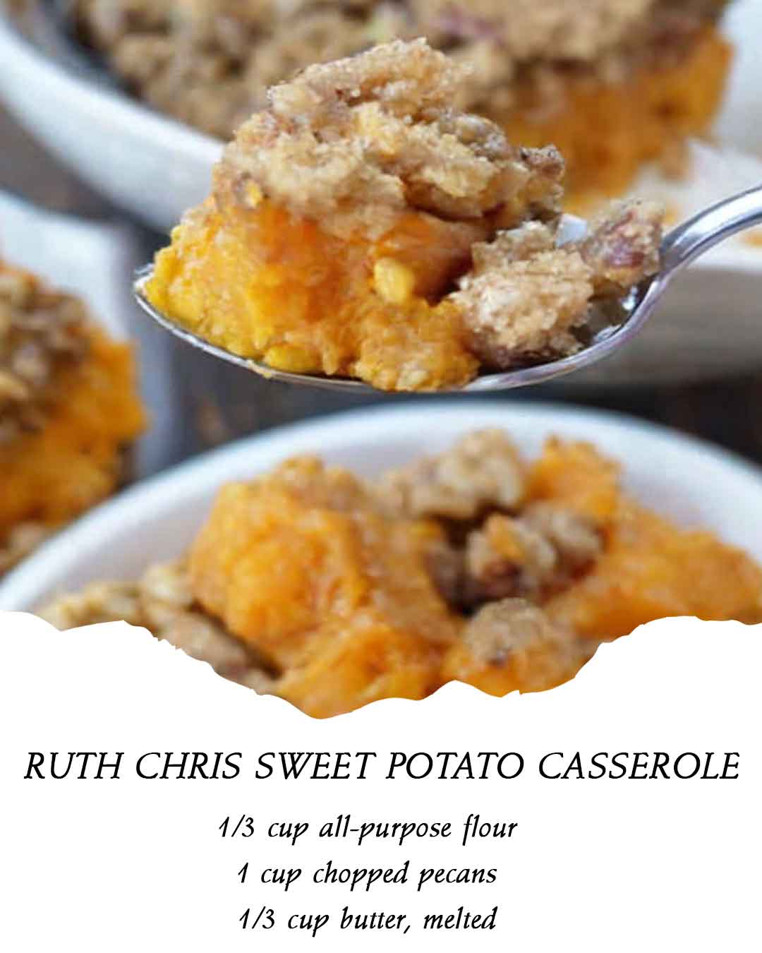 RUTH CHRIS SWEET POTATO CASSEROLE – 99easyrecipes