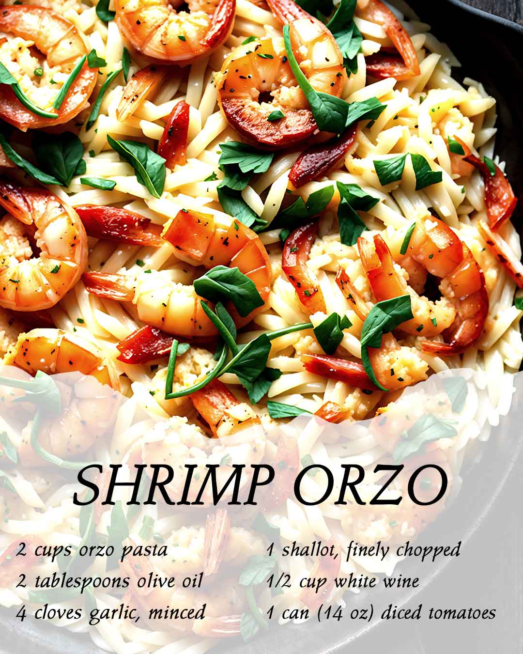 Shrimp Orzo Recipe 99easyrecipes
