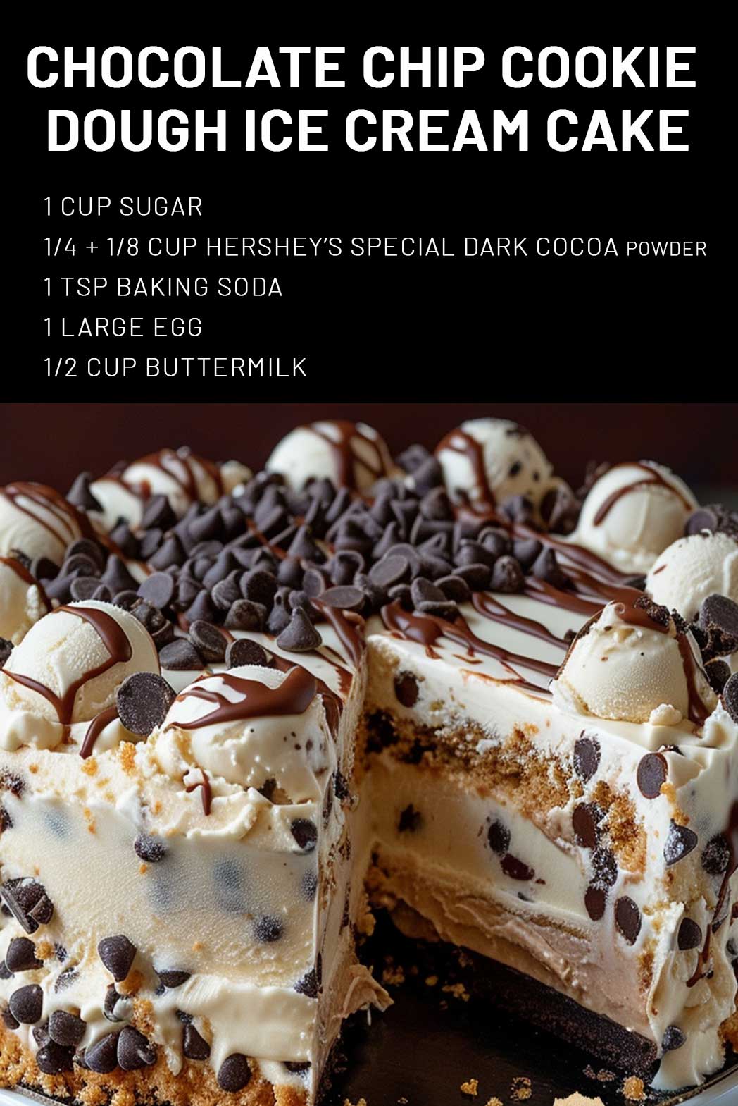 Chocolate Chip Cookie Dough Ice Cream Cake – Page 2 – 99easyrecipes