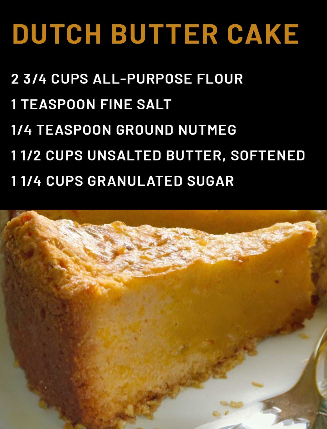 Dutch Butter Cake – 99easyrecipes